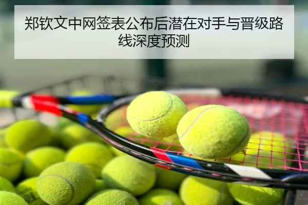郑钦文中网签表公布后潜在对手与晋级路线深度预测
